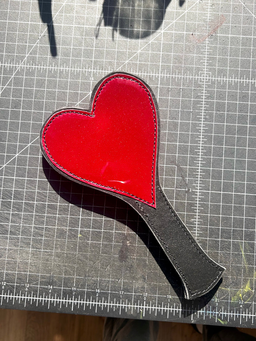 spike heart paddle