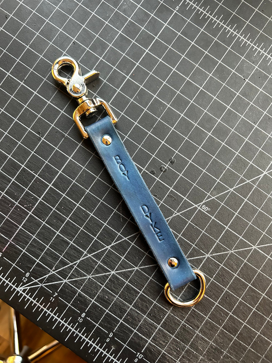 premade blue flagging clip