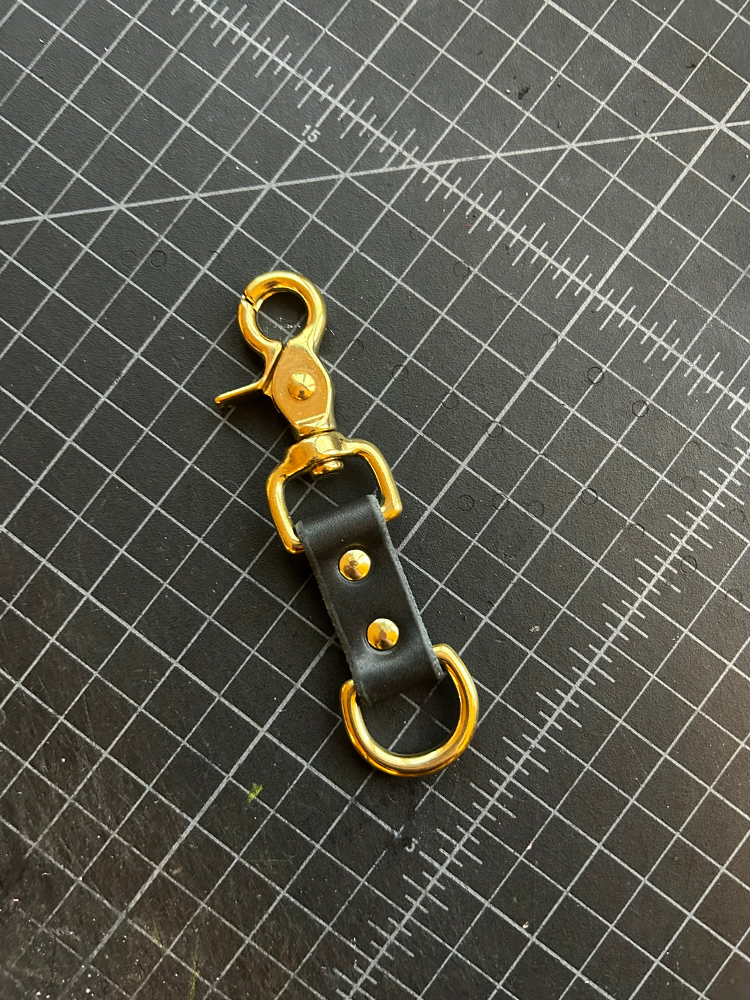 brass key clip