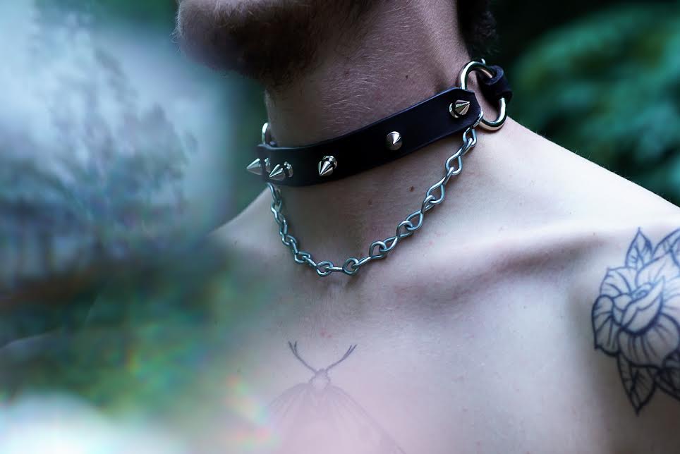 spike chain collar